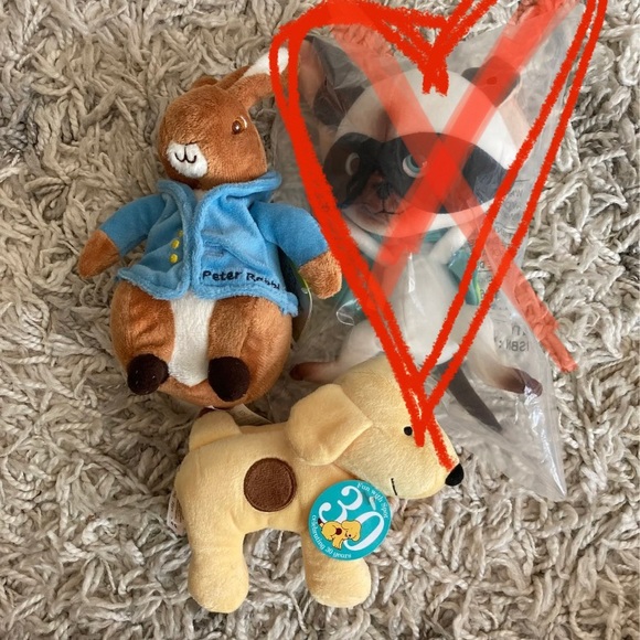 Other - Spot Peter Rabbit Classic childhood story characters plush lot